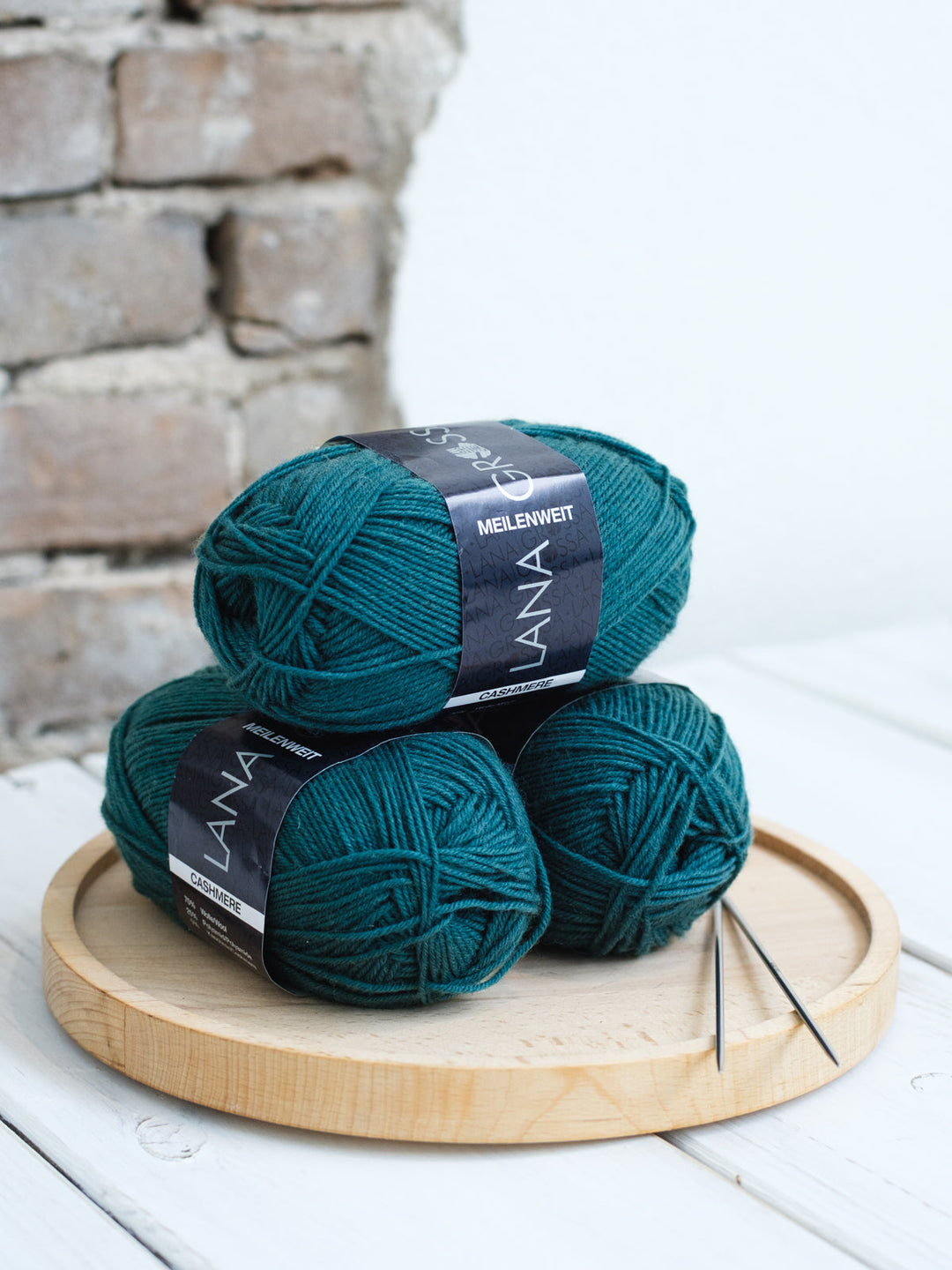 Meilenweit 50G Cashmere 042 Tiefseegrün