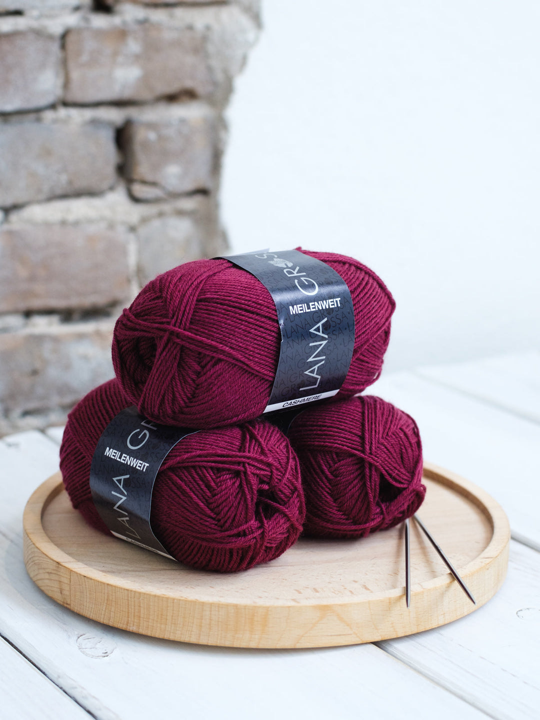Meilenweit 50G Cashmere 044 Bordeaux