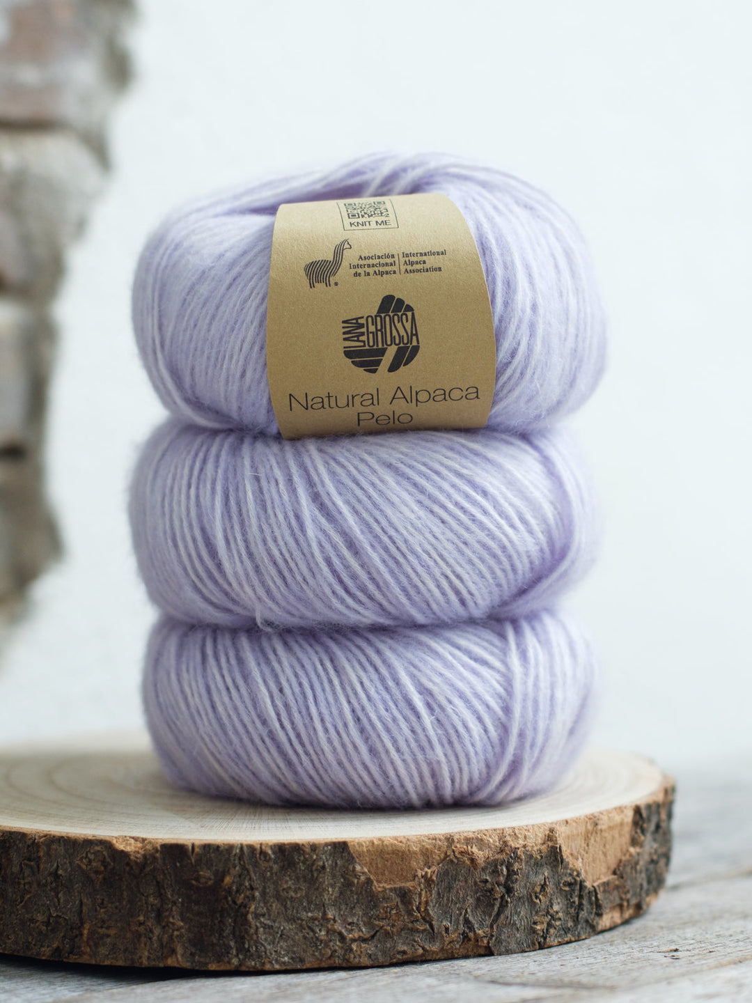 Natural Alpaca Pelo 023 Zartlila meliert
