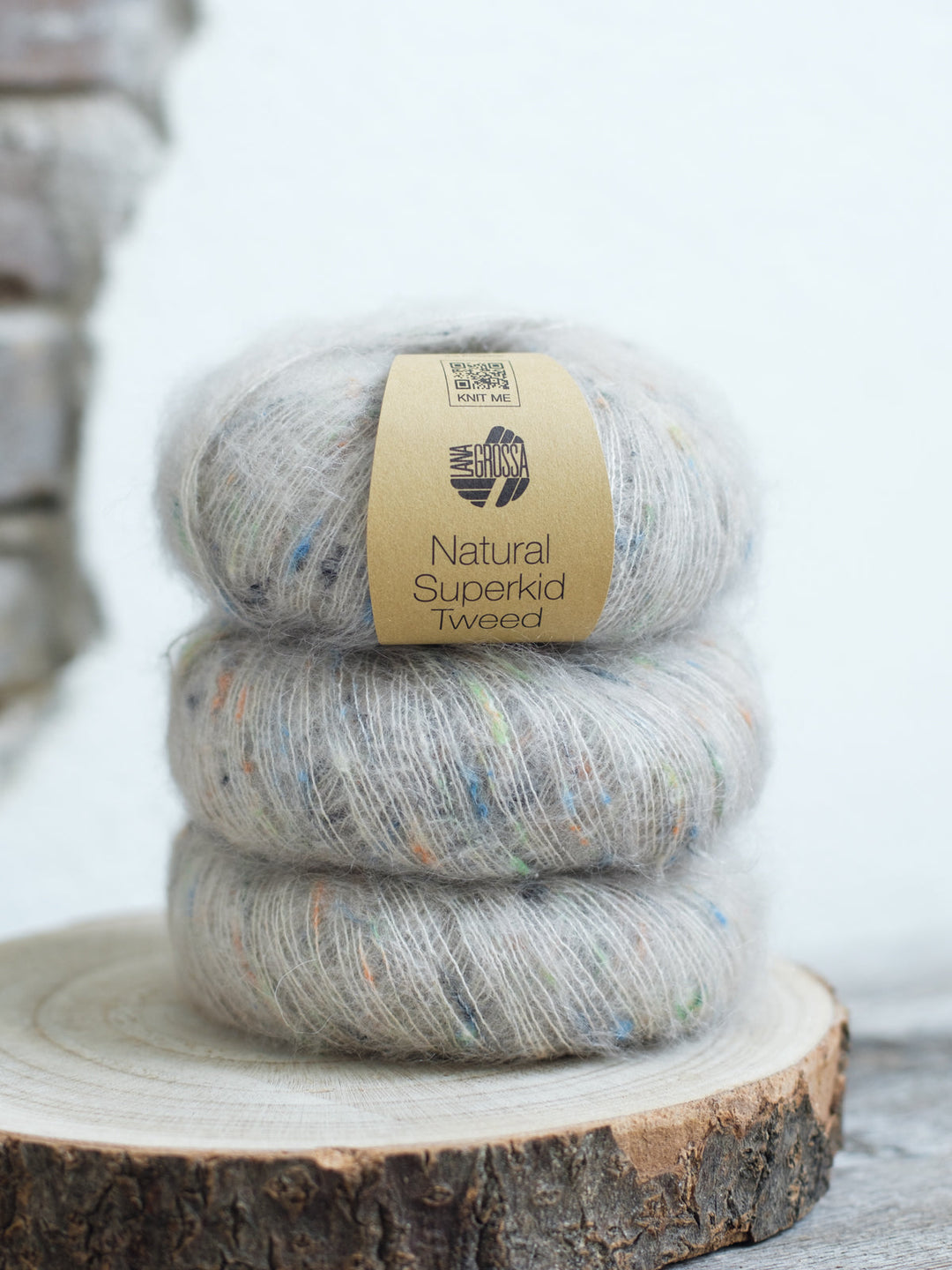 Natural Superkid Tweed 614 Natur