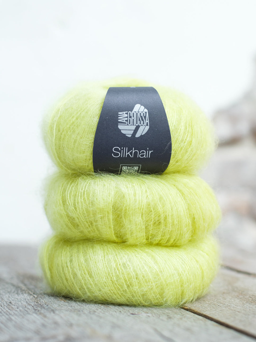 Silkhair 185 Grüngelb