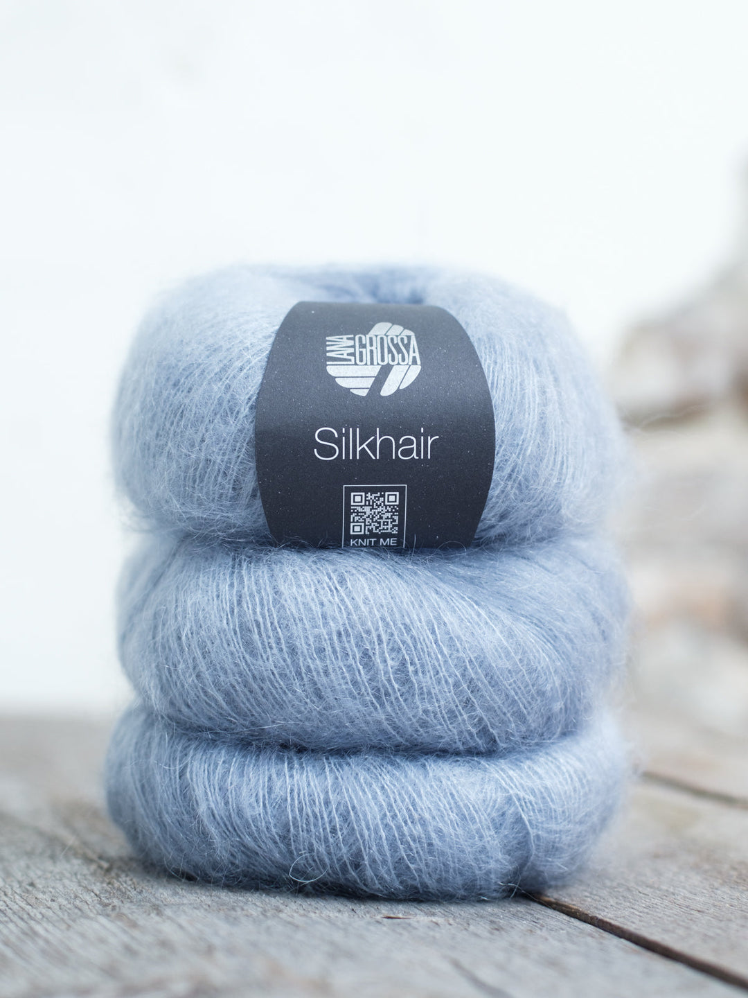 Silkhair 196 Graublau