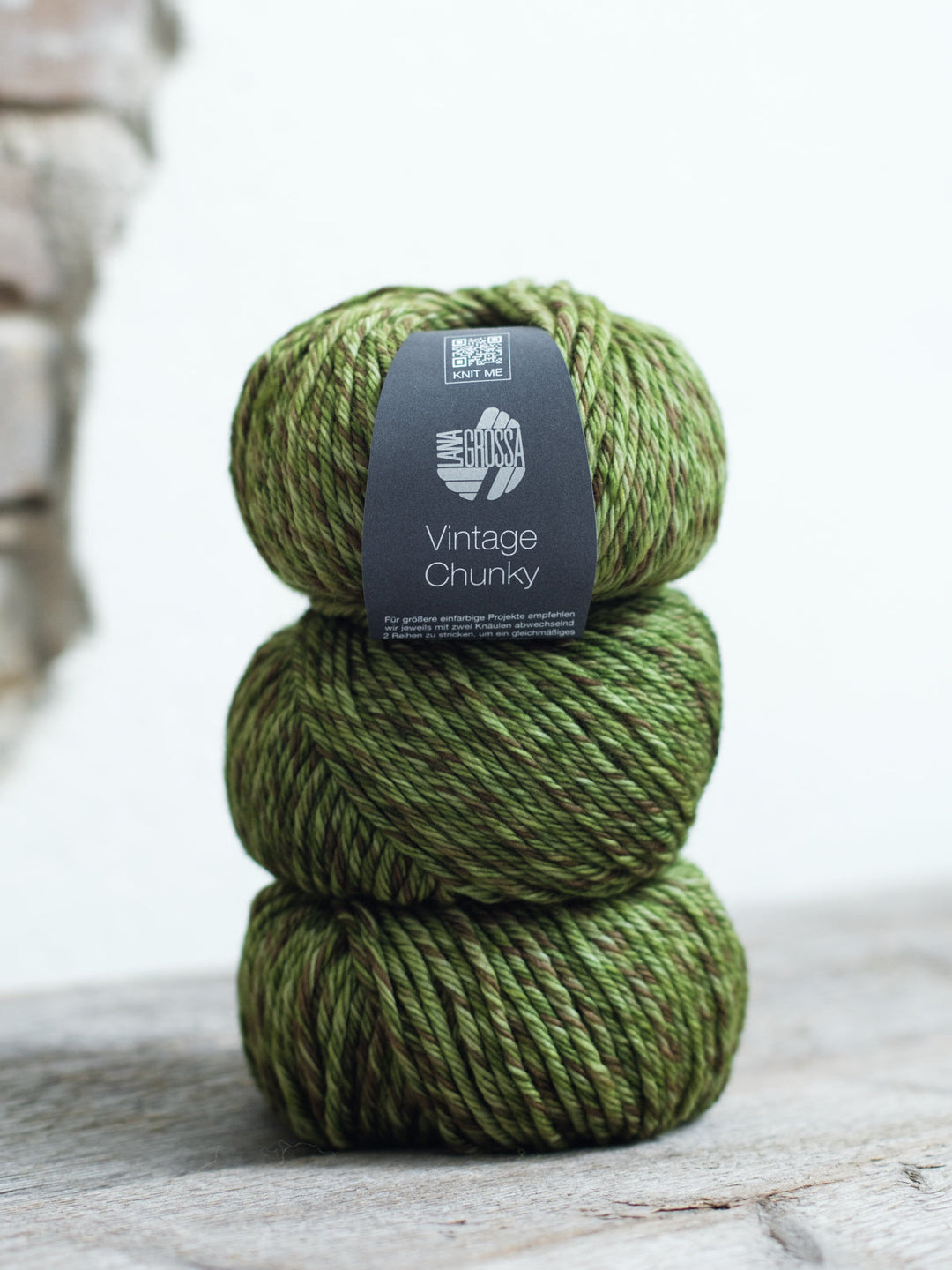 Vintage Chunky 003 Hell-/Moosgrün