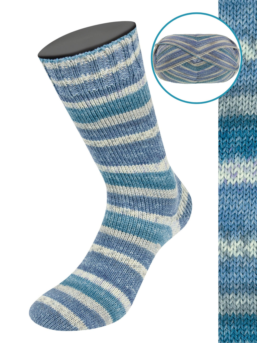 Meilenweit 100 Denim Mix Blue 660