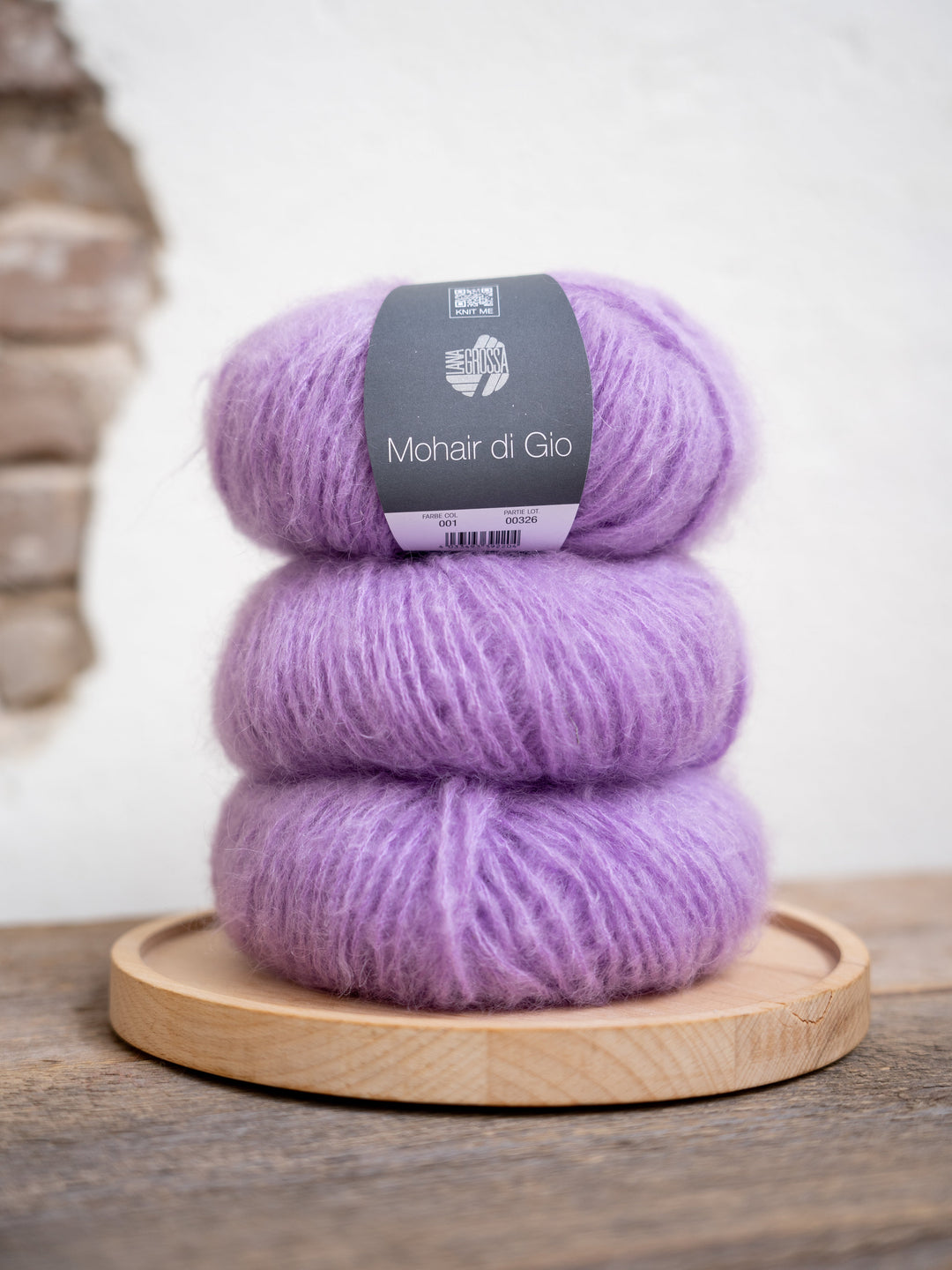 Mohair Di Gio 001 Fliederlila