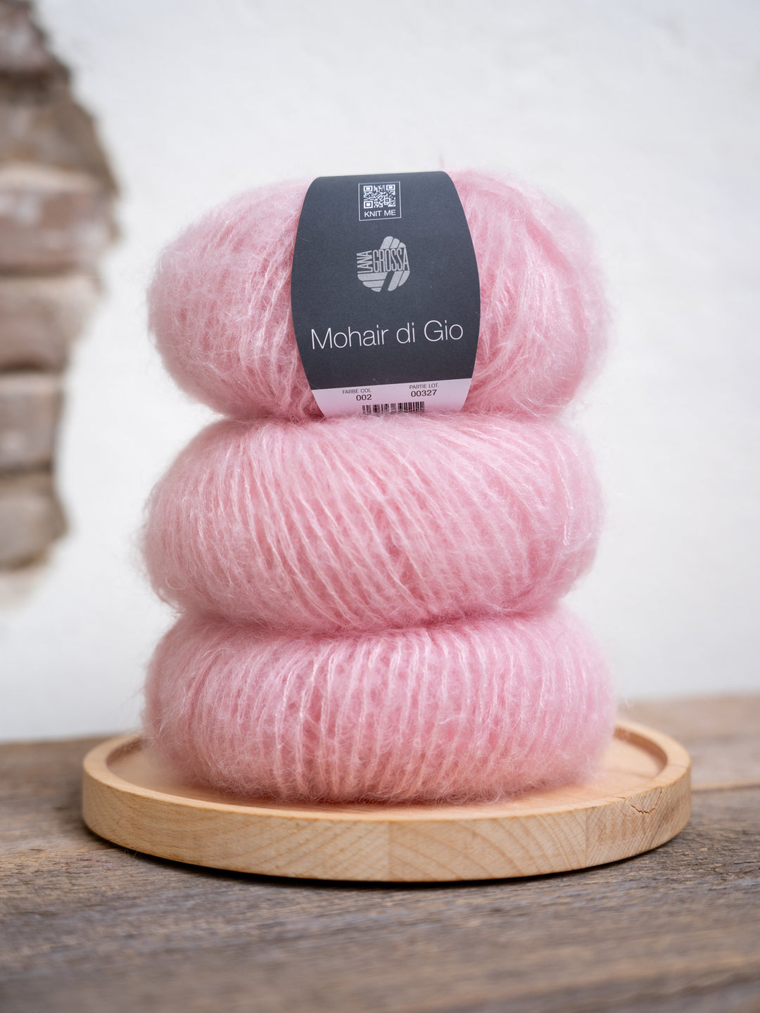 Mohair Di Gio 002 Zartrosa