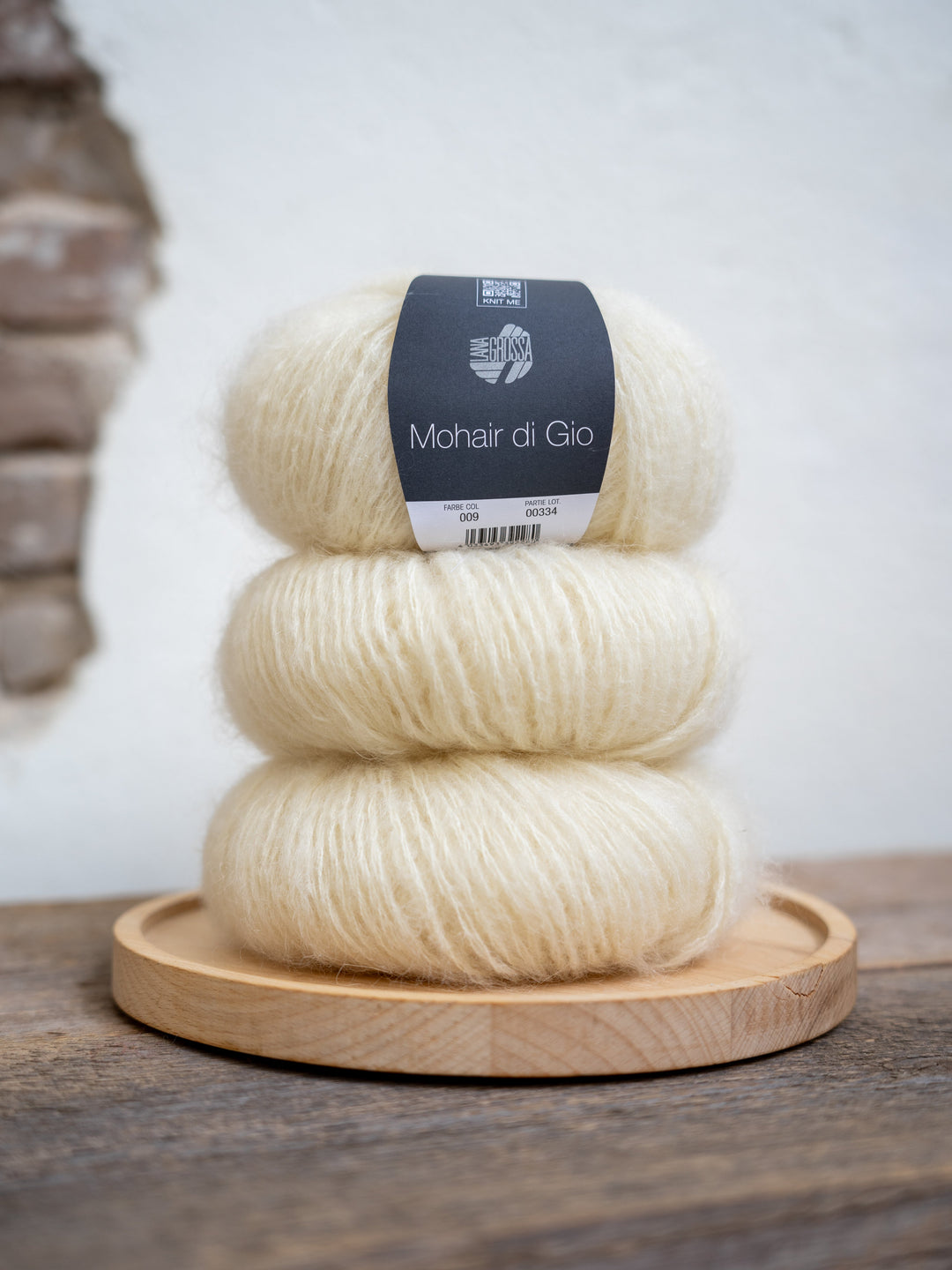 Mohair Di Gio 009 Rohweiß