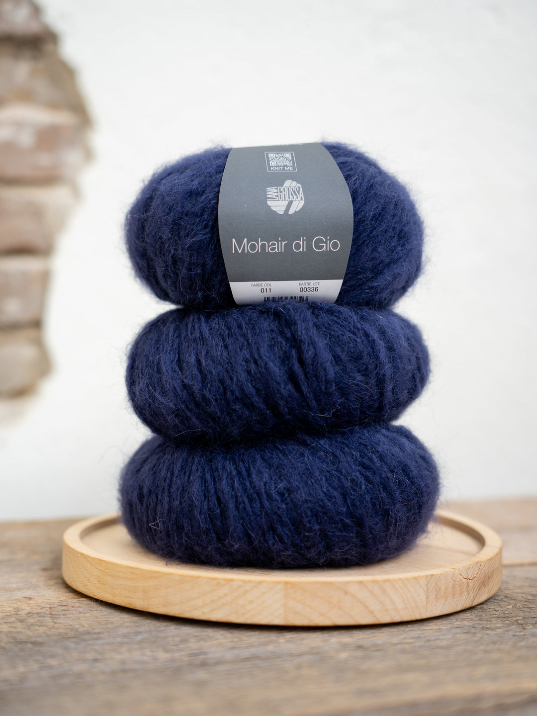 Mohair Di Gio 011 Dunkelblau