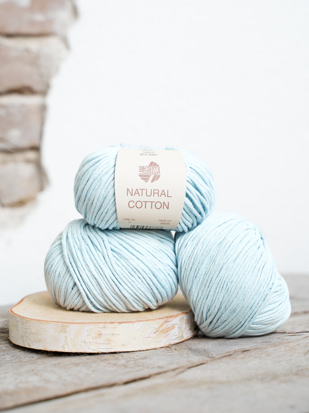 Natural Cotton 012 Hellblau