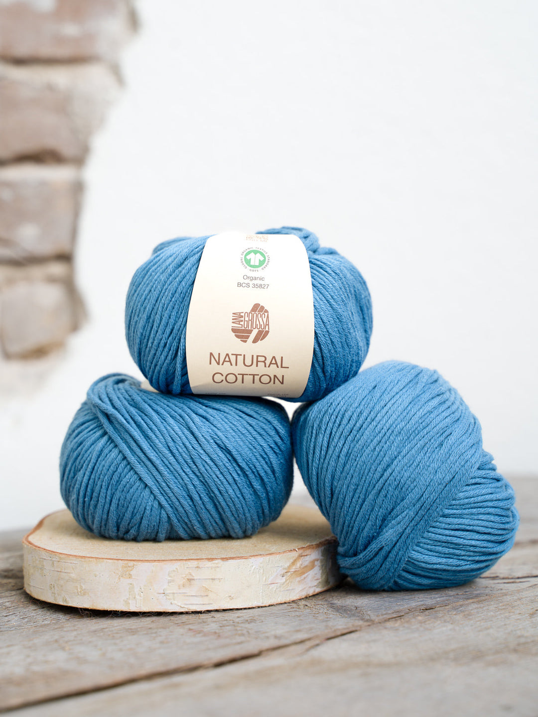 Natural Cotton 014 Blau