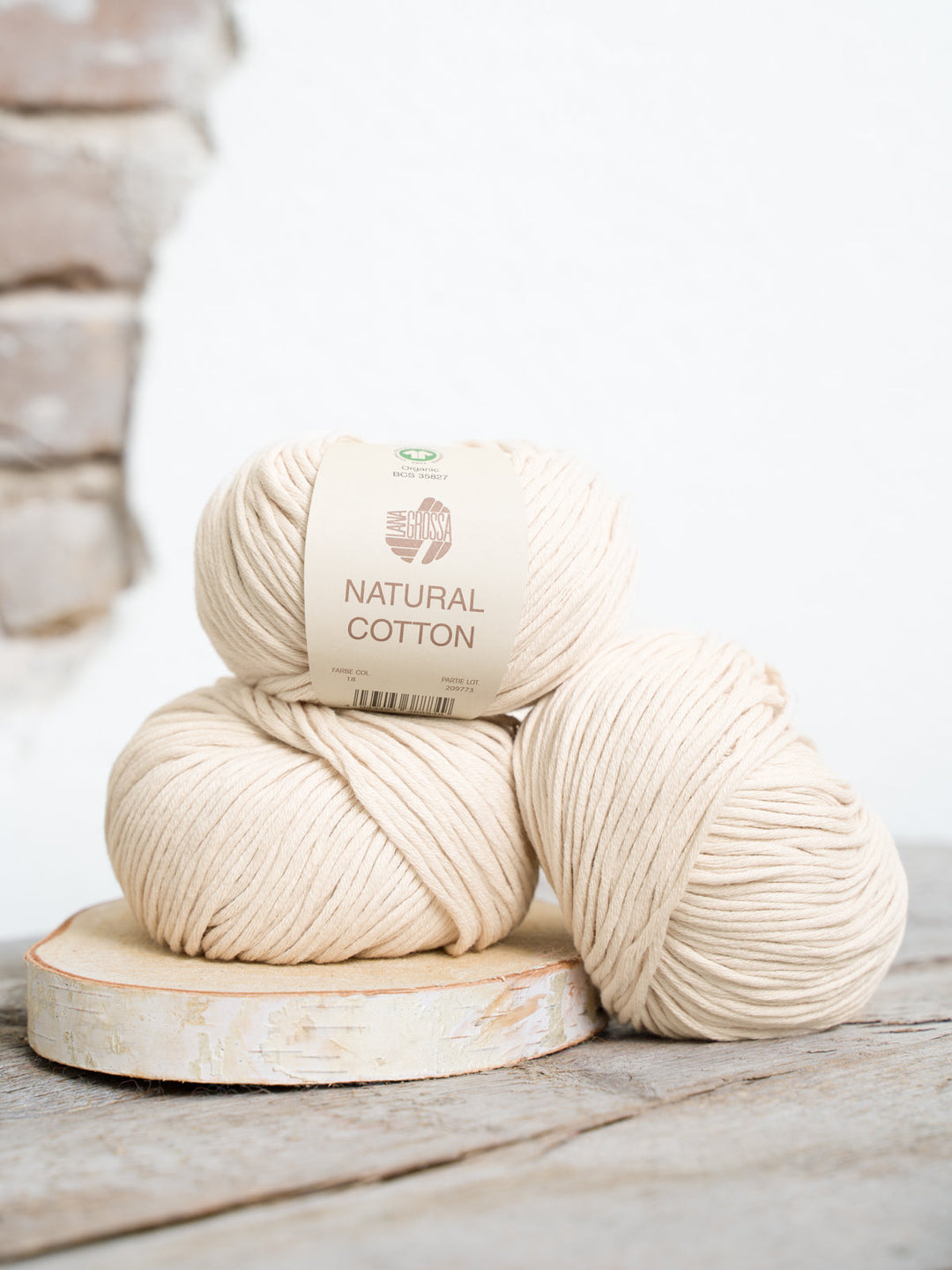 Natural Cotton 018 Eierschale