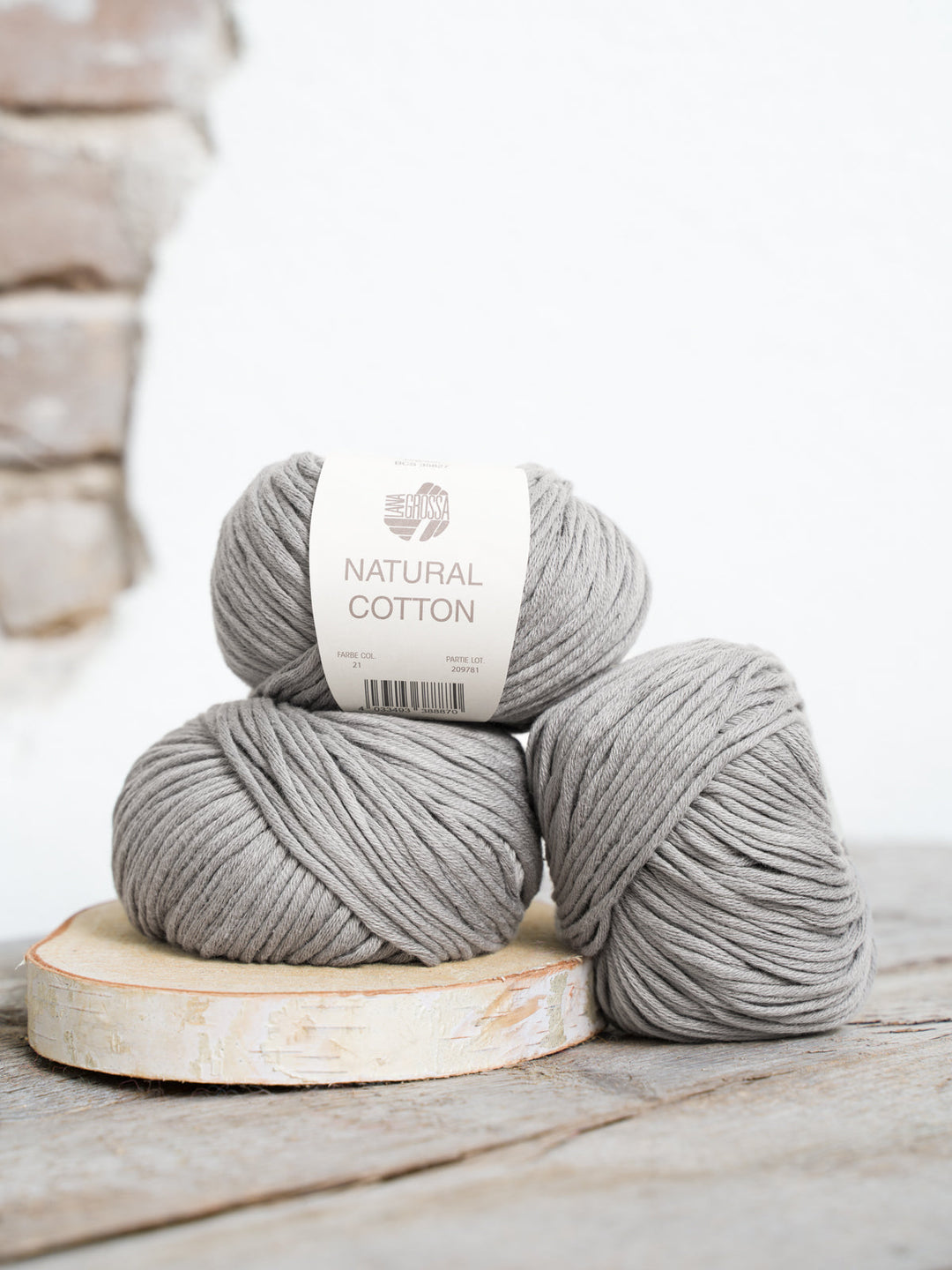 Natural Cotton 021 Dunkelgrau