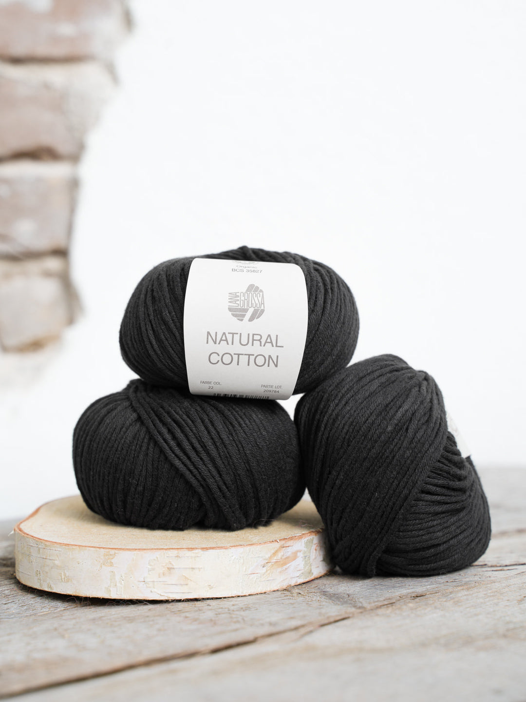 Natural Cotton 022 Schwarz