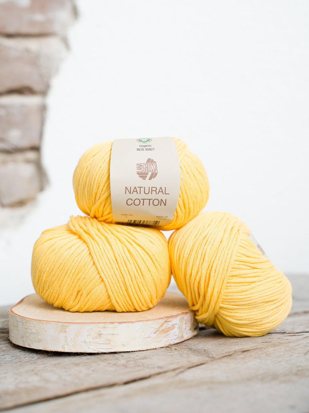 Natural Cotton 005 Gelb