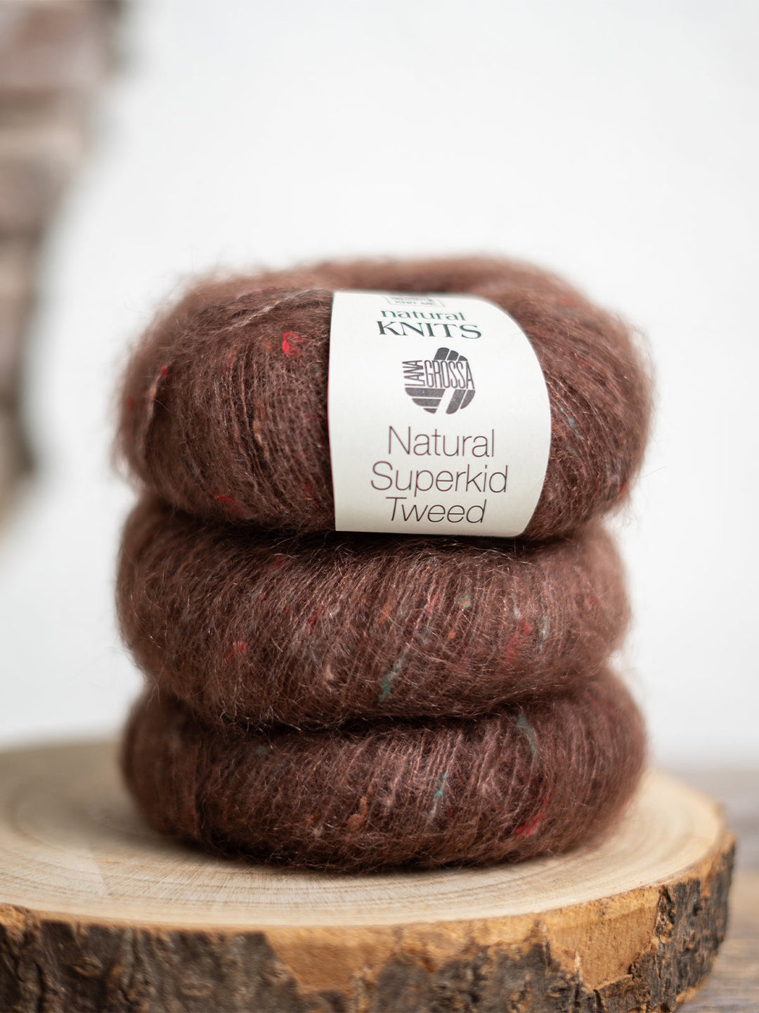 Natural Superkid Tweed 637 Nougat