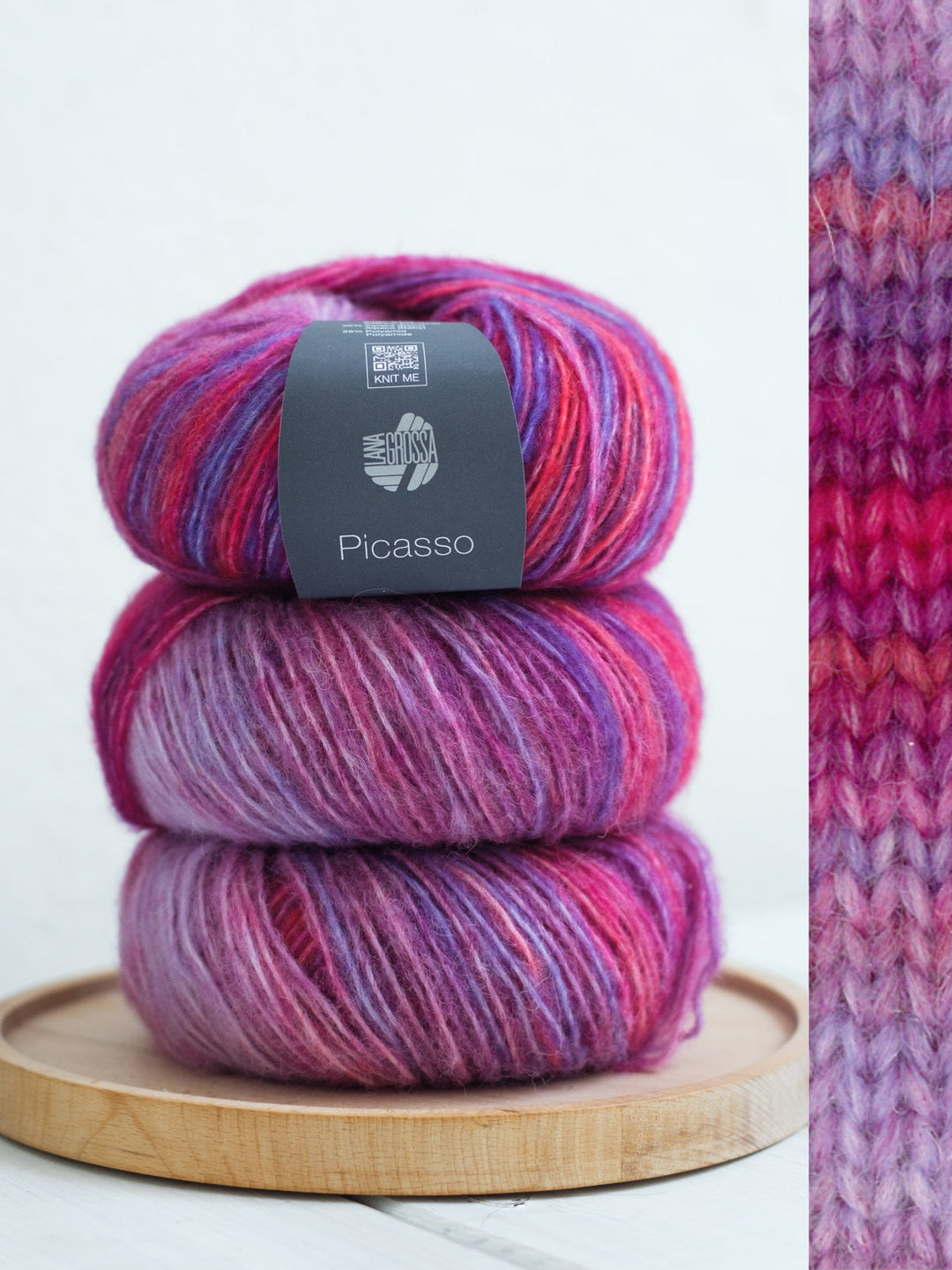 Picasso 008 Flieder / Veilchenblau / Erika / Fuchsia / Pink / Erdbeer / Rosa