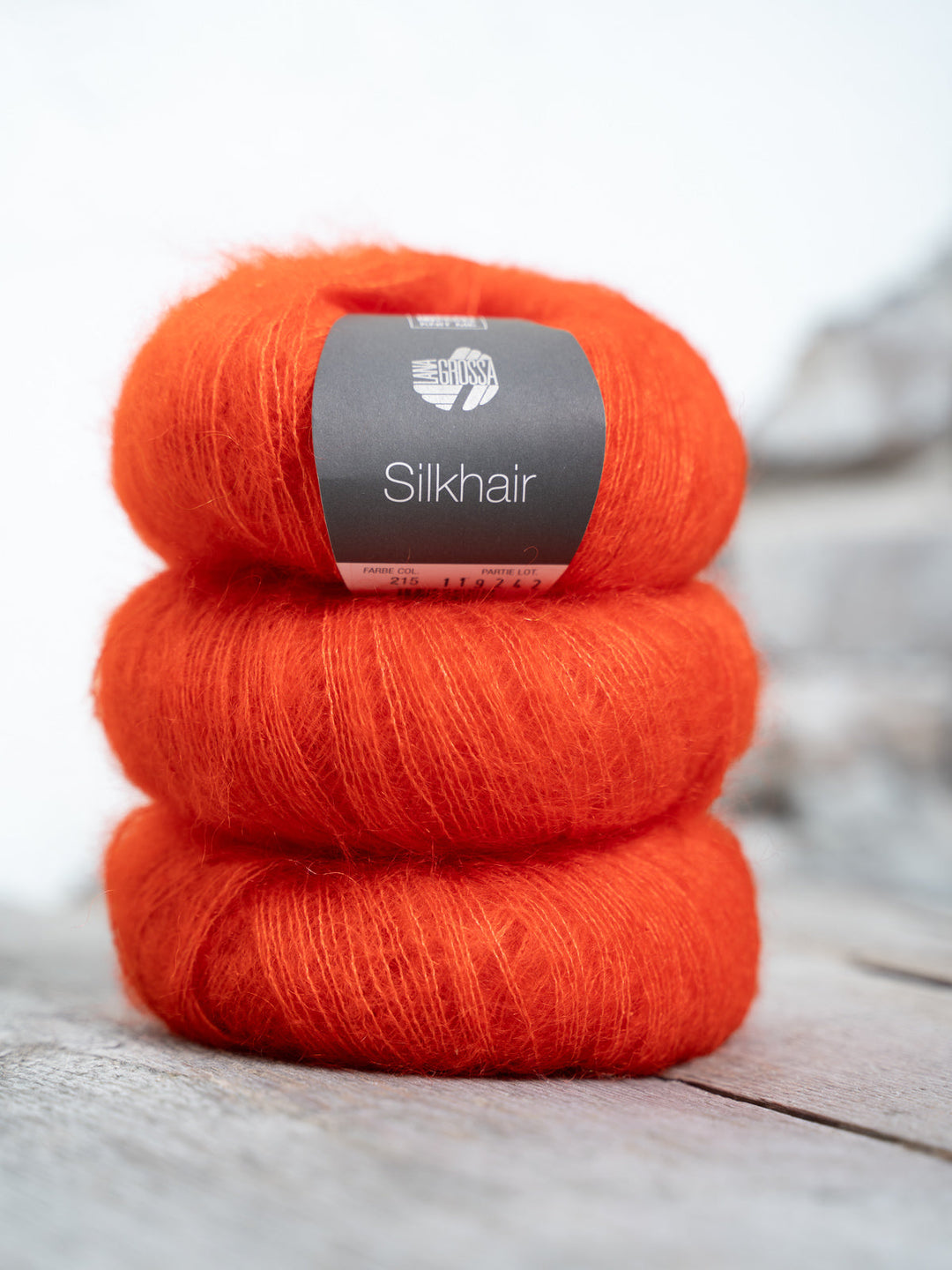 Silkhair 215 Helderrood