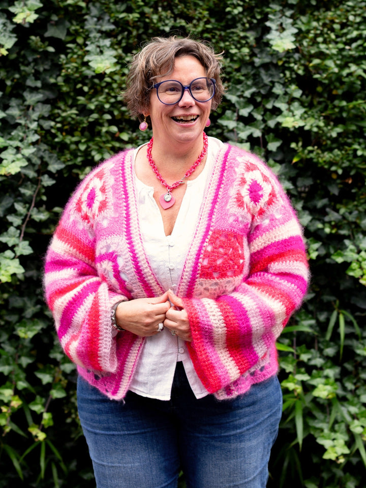 Häkelpaket Granny Jacke – Design Challenge