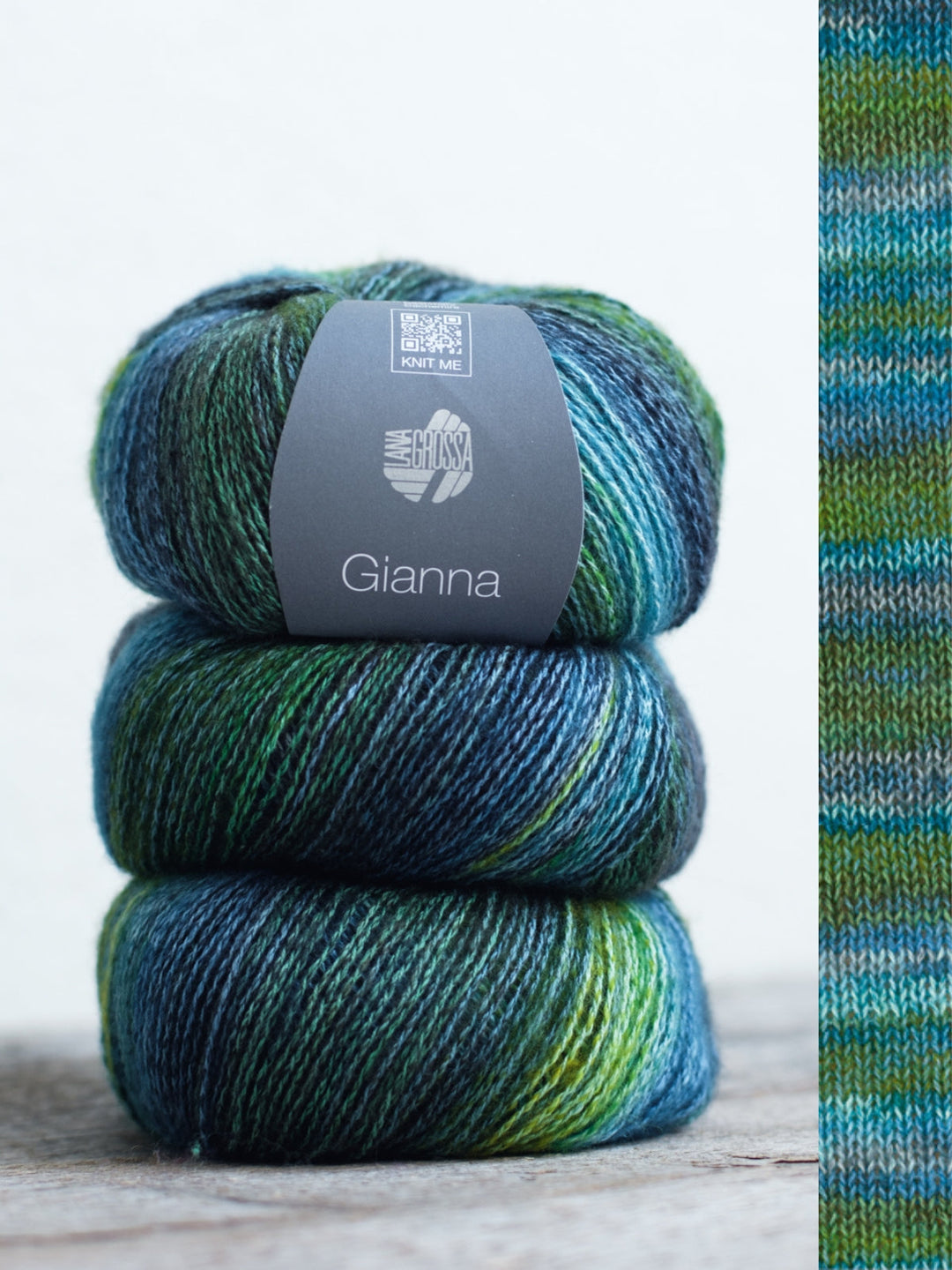 Gianna 005 Dunkelblau/-grün/Türkis/Mint/Gelbgrün