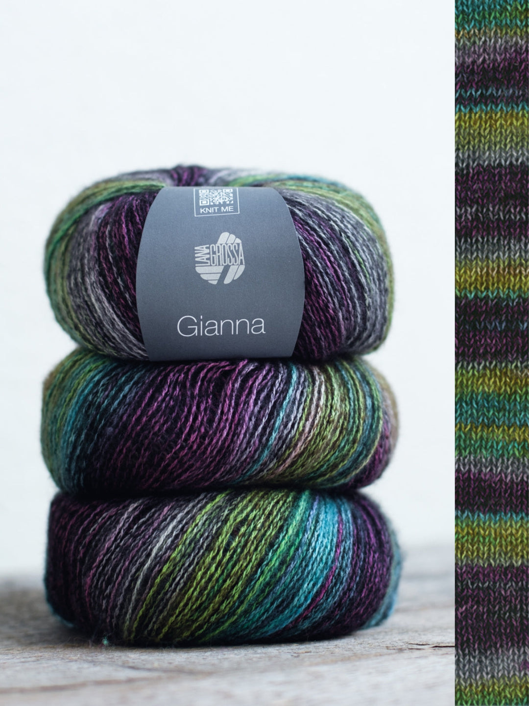 Gianna 006 Oliv/Grau/Brombeer/Schwarz/Petrol
