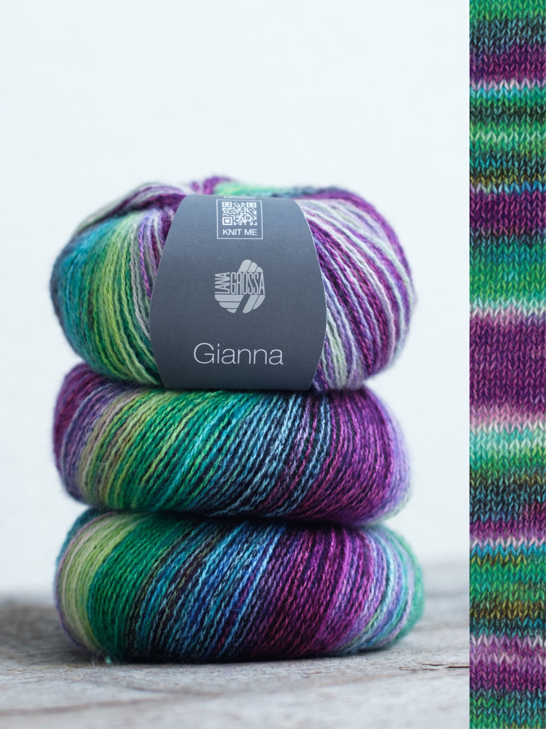 Gianna 008 Türkis/Grün/Rot-/Blauviolett/Rosé/Weiß