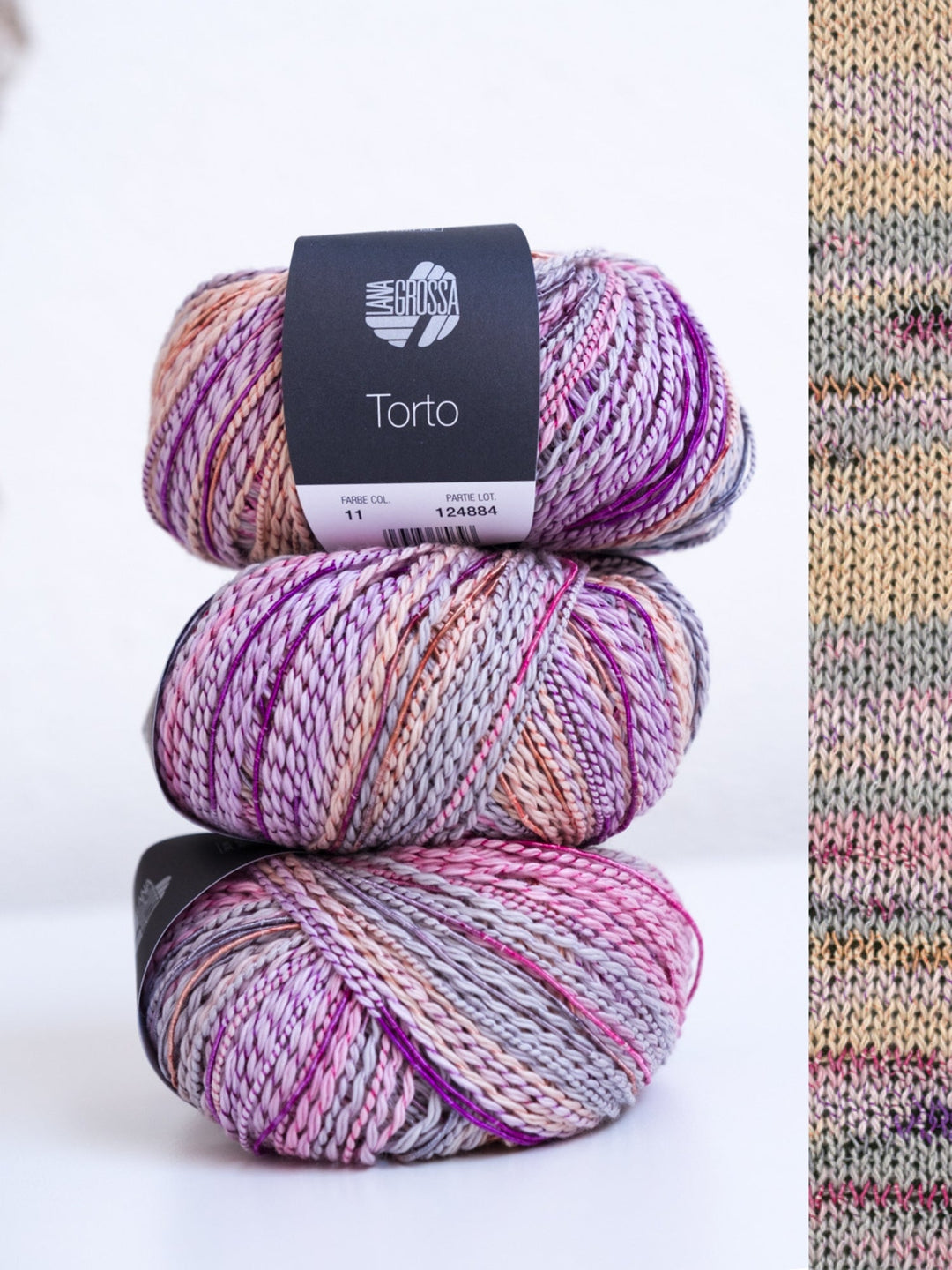 Torto 011 Hellbeige/Pastellrosa/Hellgrau/Pink/Violett/Rosa
