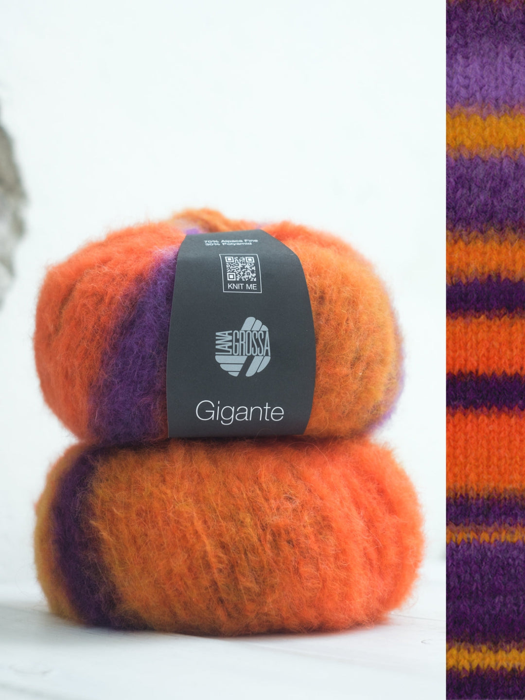 Gigante 002 Dunkelviolett / Gelb / Graulila / Orange / Blauviolett