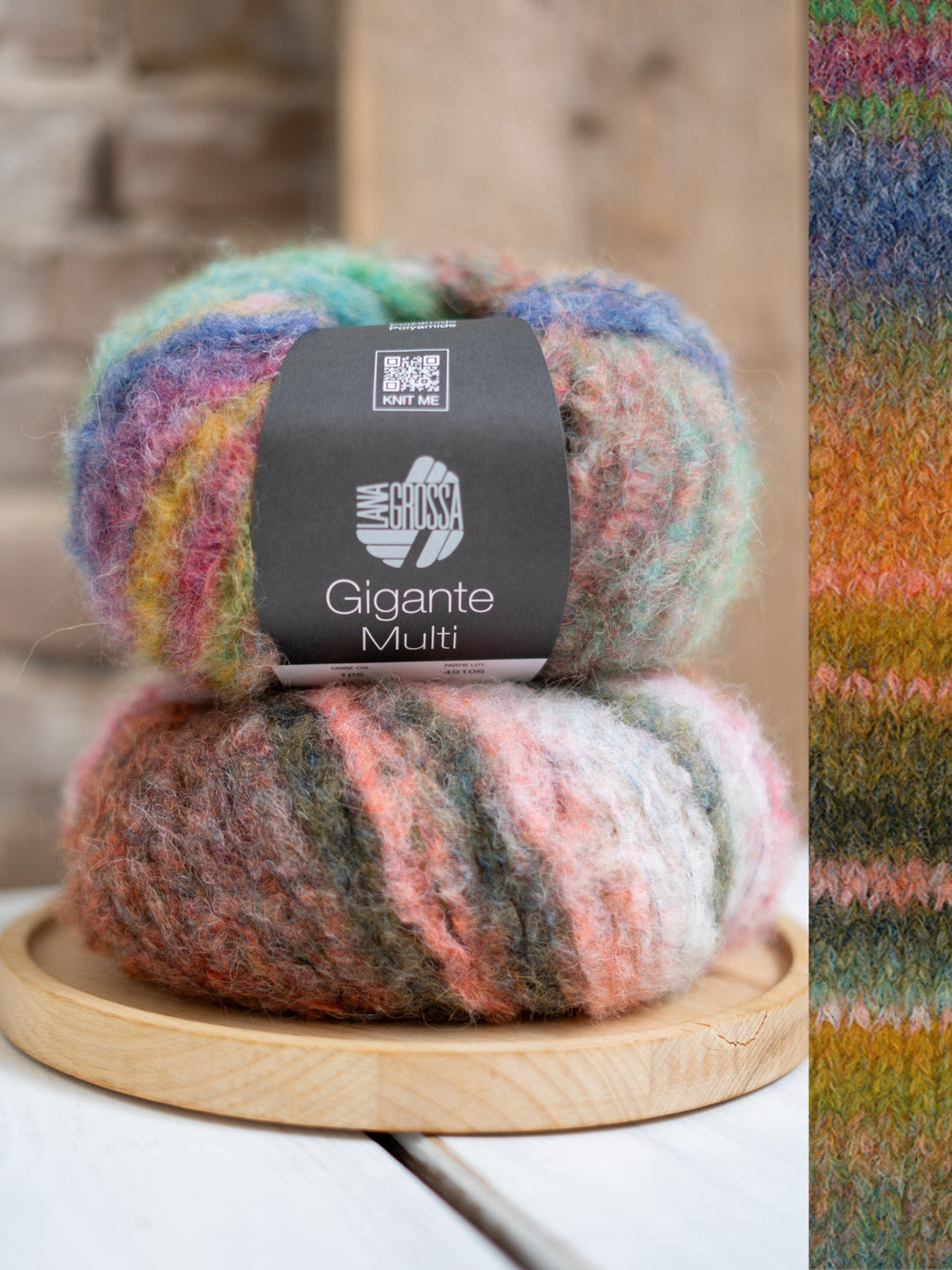 Gigante Multi 105 Graugrün/Rotviolett/Dunkeljeans/Gelborange/Geranienrosa/Oliv/Moosgrün