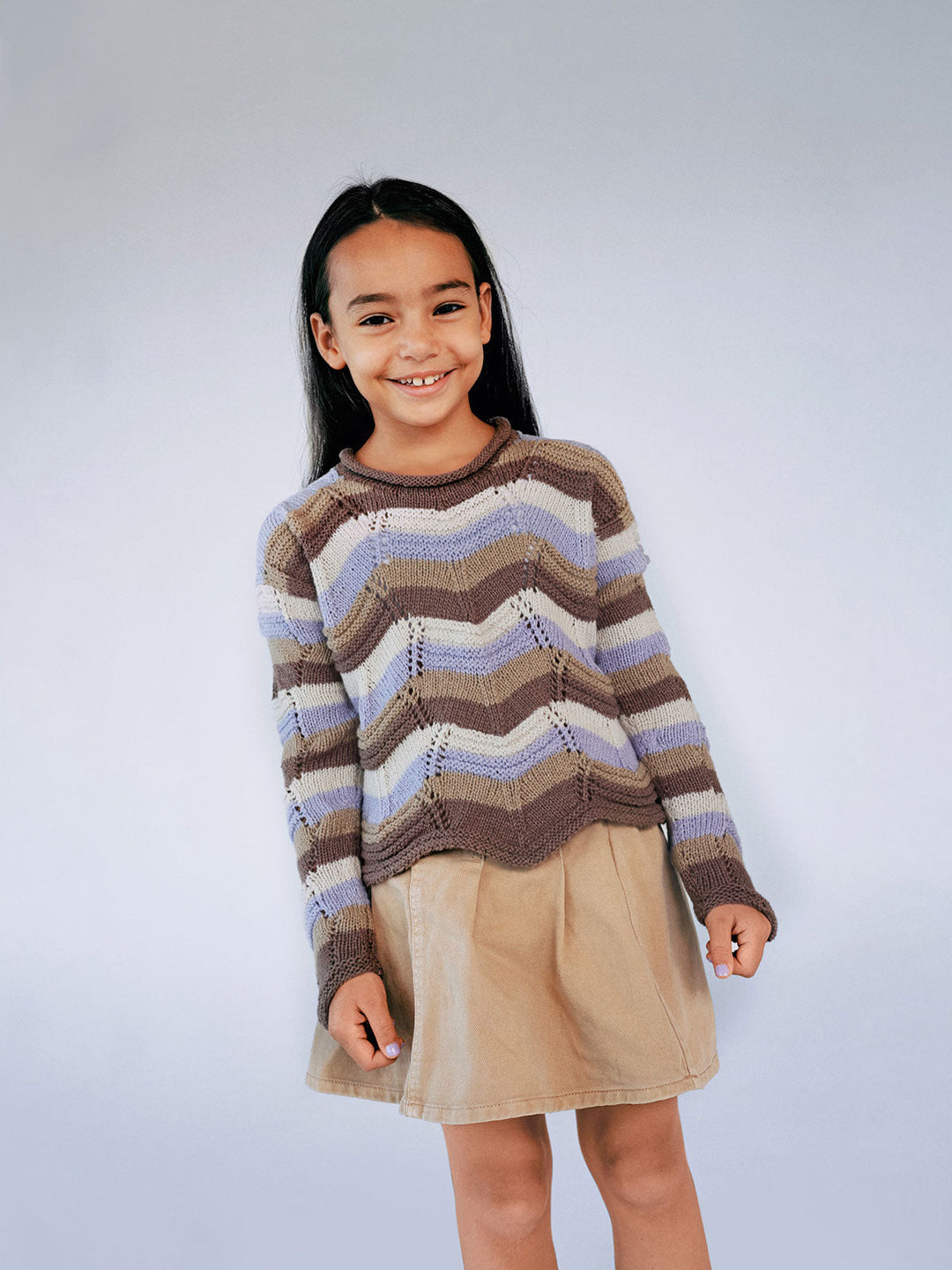 Strickpaket Alta Moda Cotolana Pullover - Kids