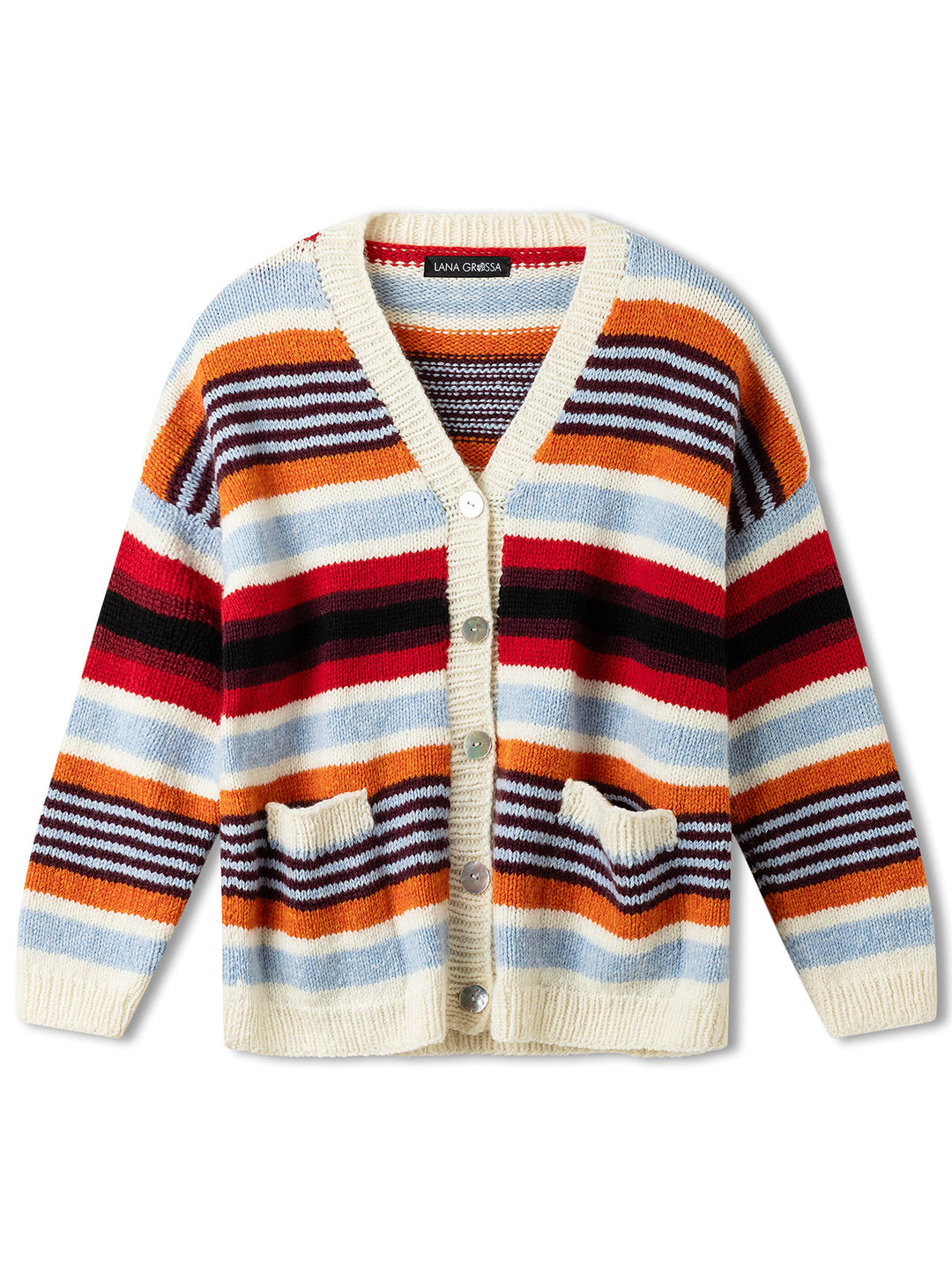 Strickpaket Cool Merino Gestreifte Jacke - kids