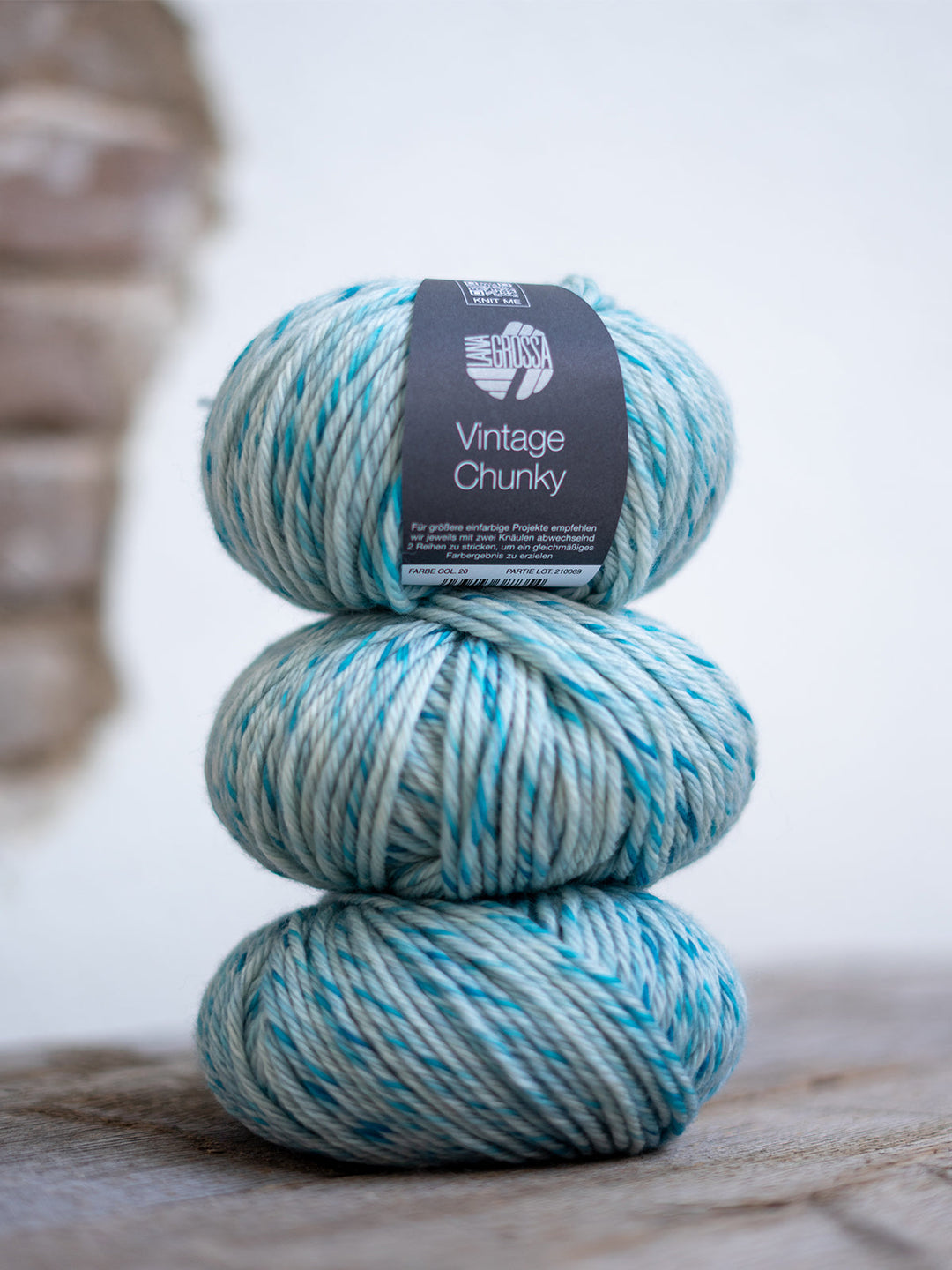 Vintage Chunky 020 Mint/Türkis