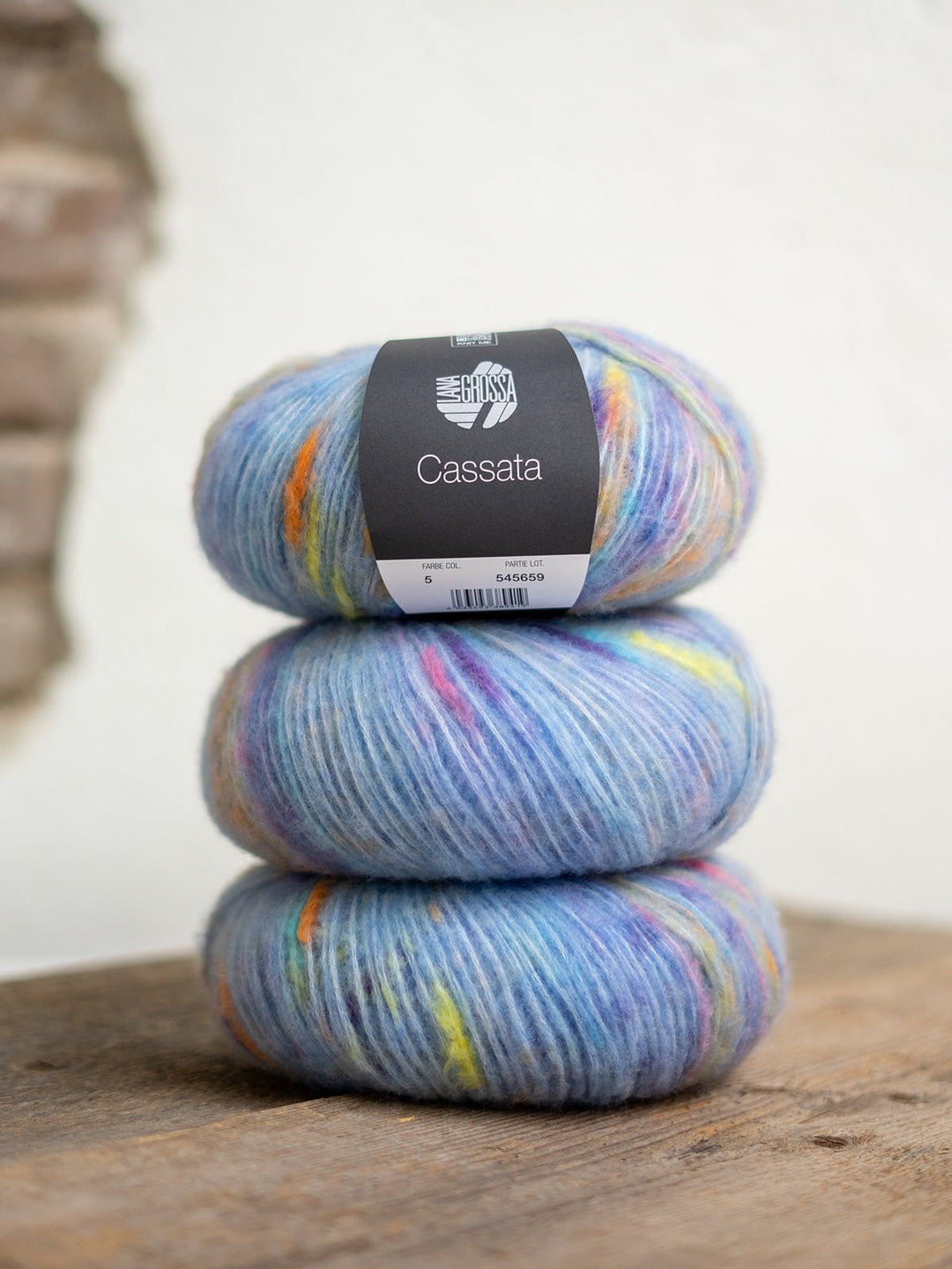 Cassata 005 Hellblau/Pink/Gelb/Orange/Blaulila