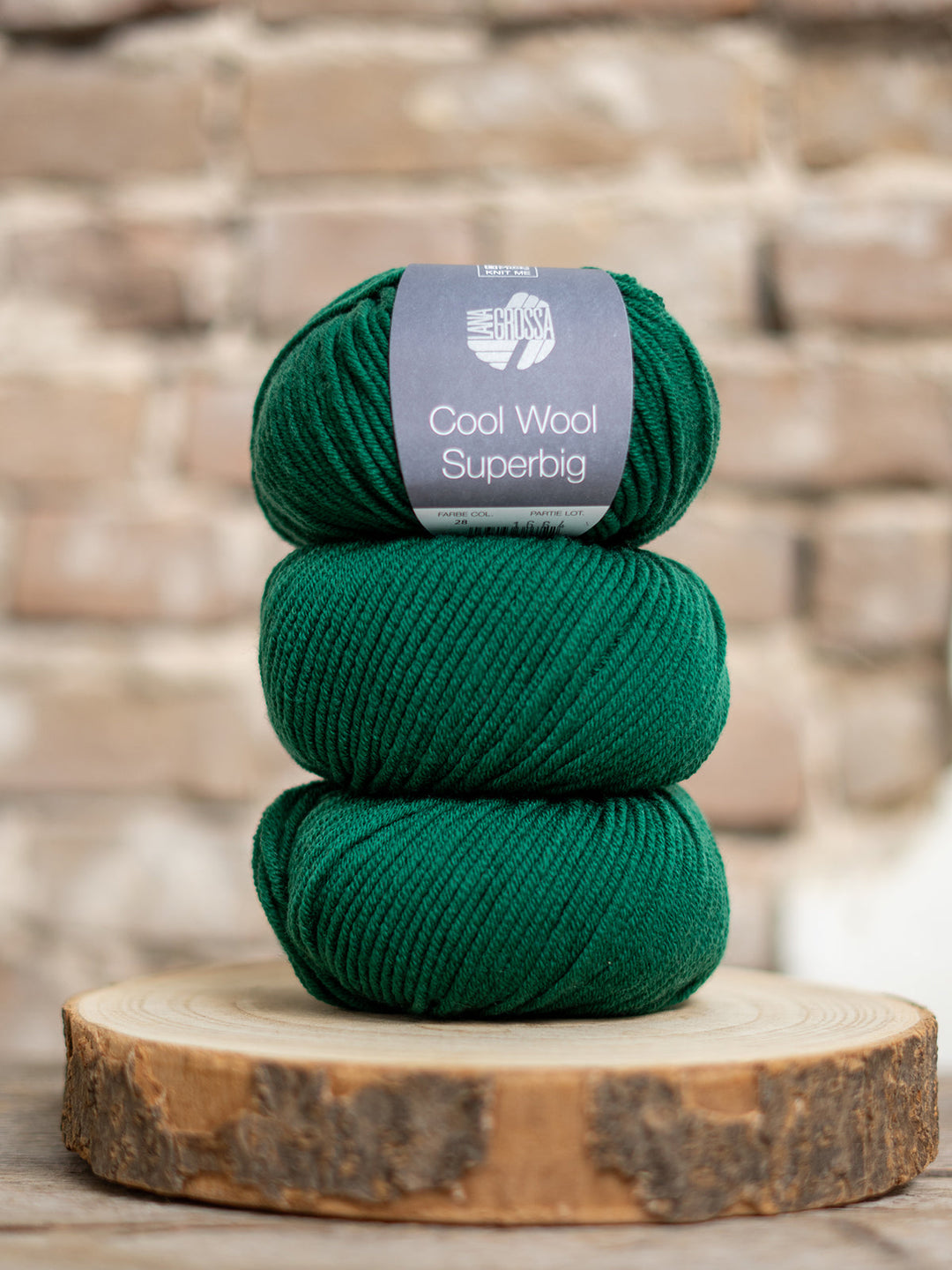 Cool Wool Superbig 028 Flaschengrün