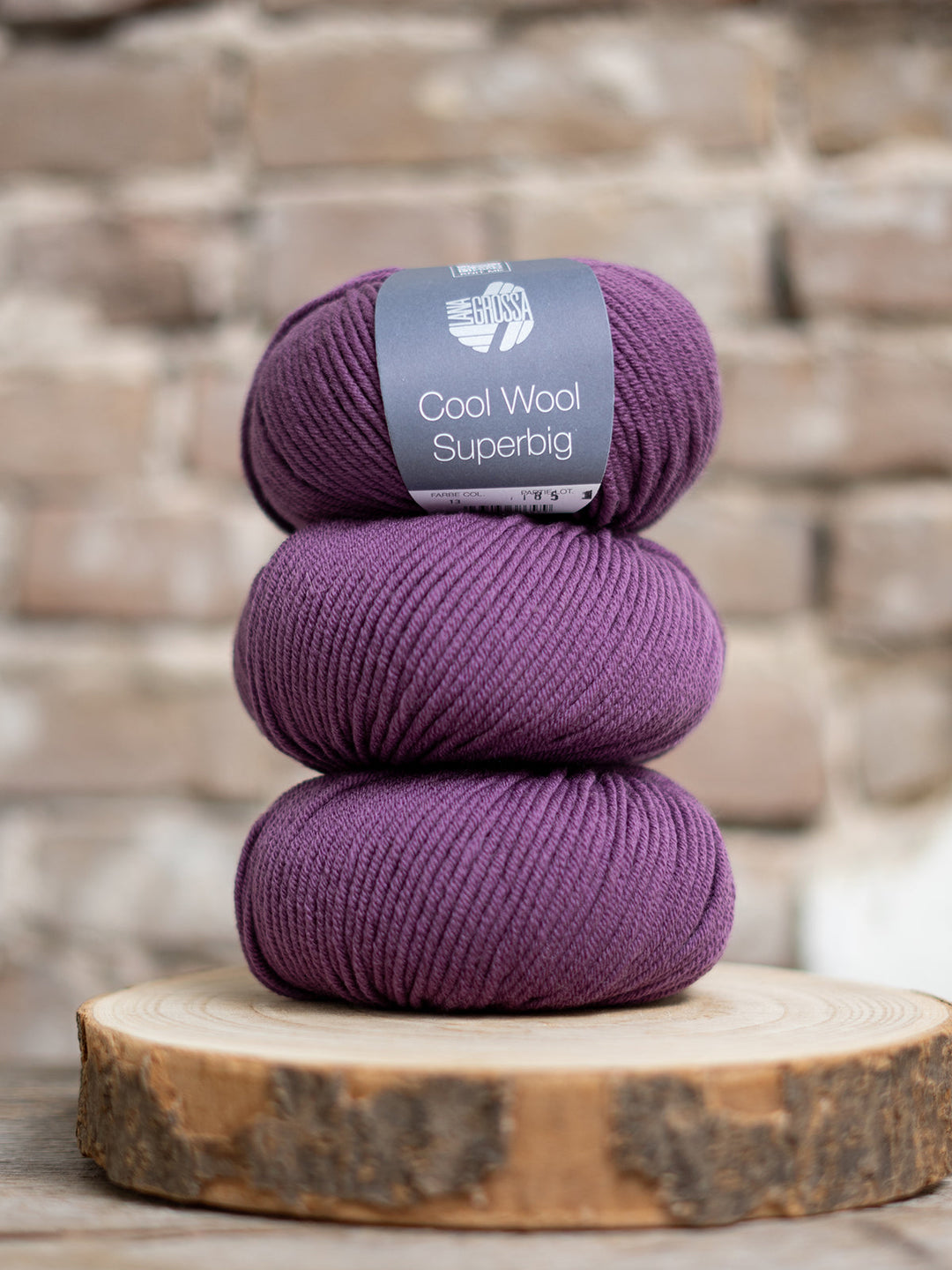 Cool Wool Superbig 013 Aubergine