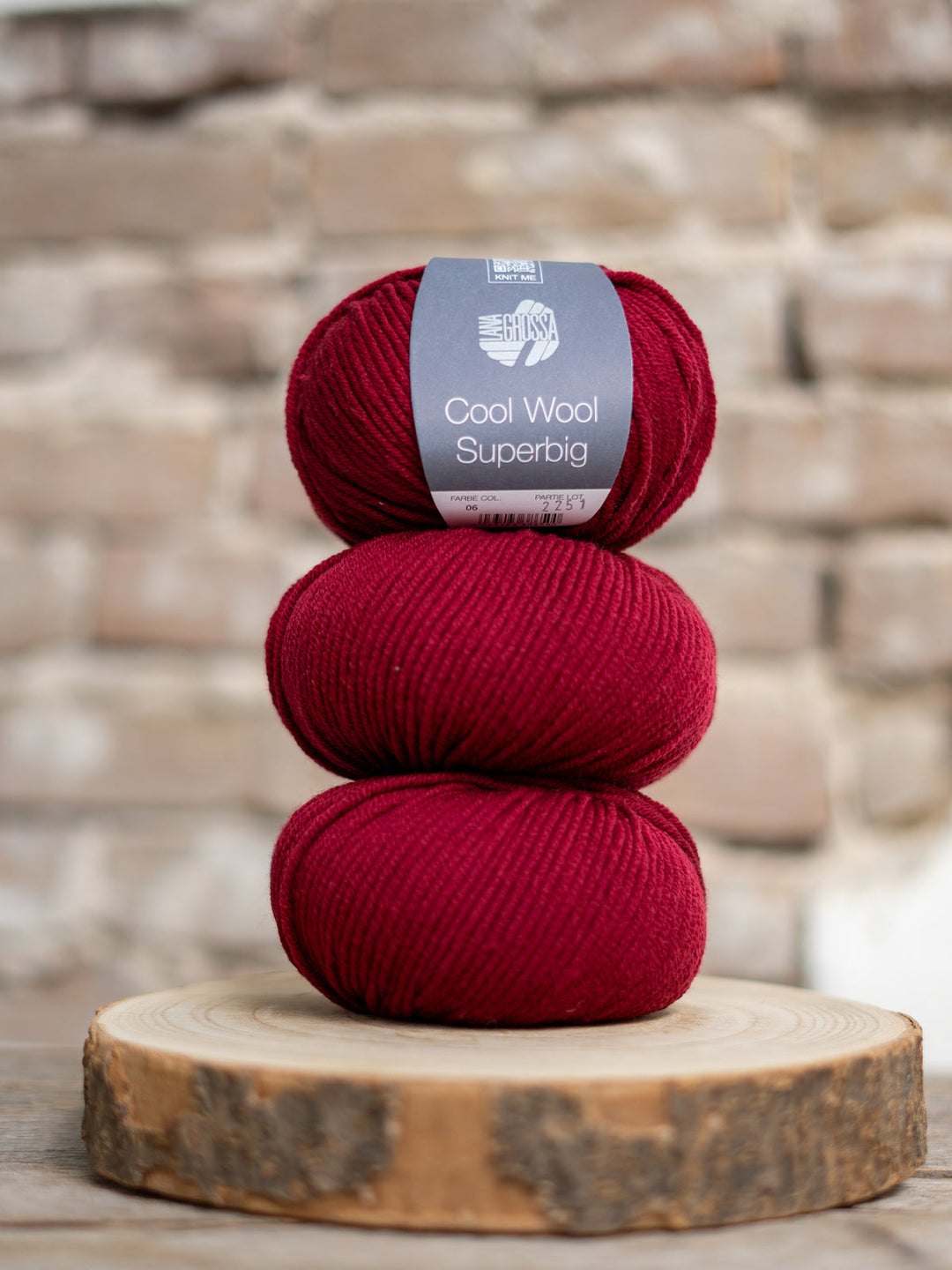 Cool Wool Superbig 006 Weinrot
