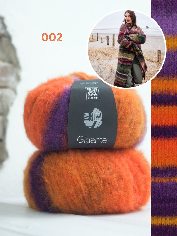 Strickpaket Gigante Mantel