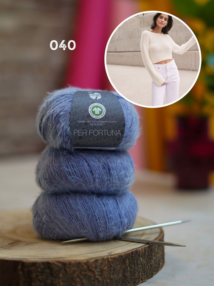 Strickpaket Per Fortuna Pullover