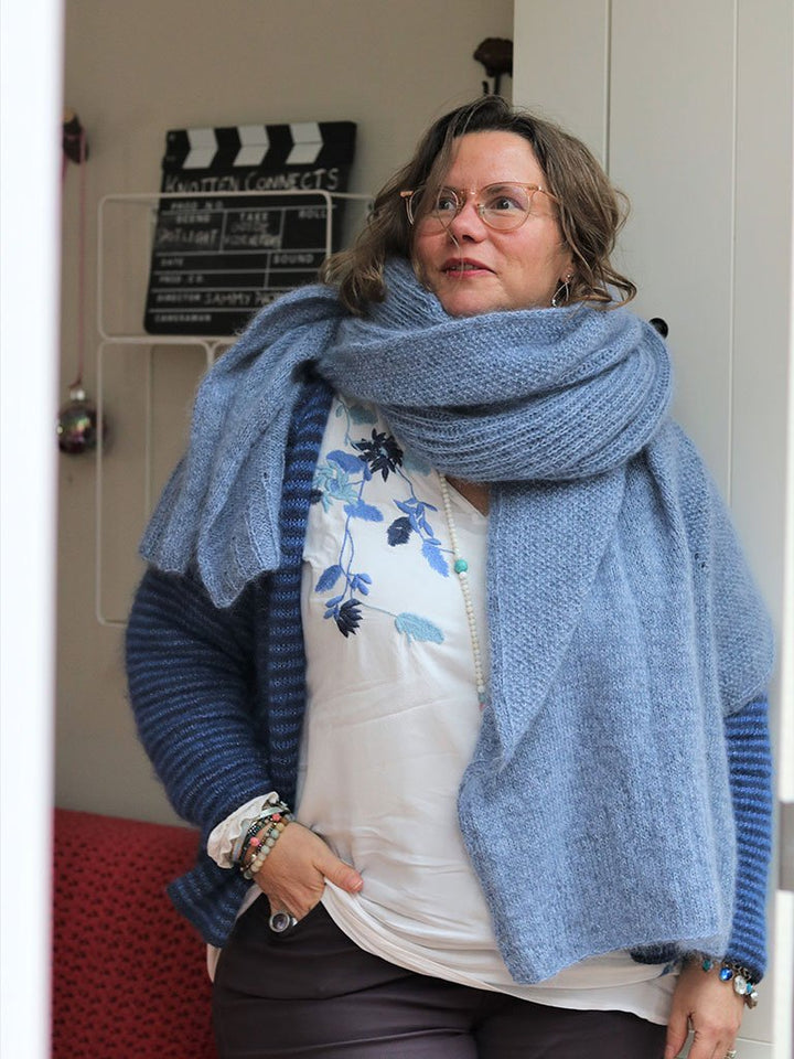 Strickpaket 'Kolding' Schal Chris Berlin