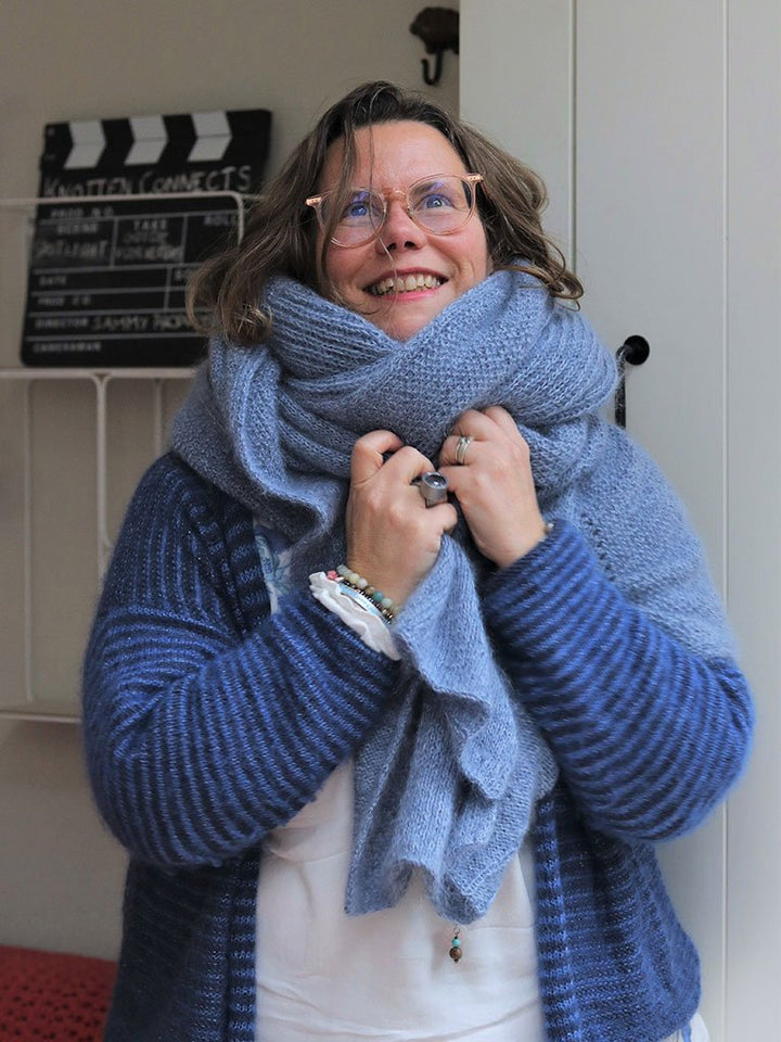 Strickpaket 'Kolding' Schal Chris Berlin