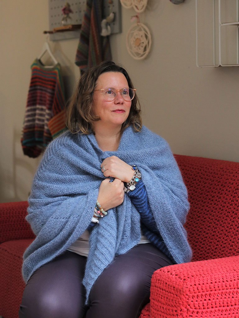 Strickpaket 'Kolding' Schal Chris Berlin
