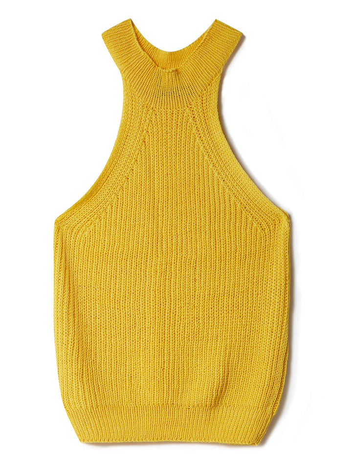 Strickpaket Cotton Wool Neckholder-Top