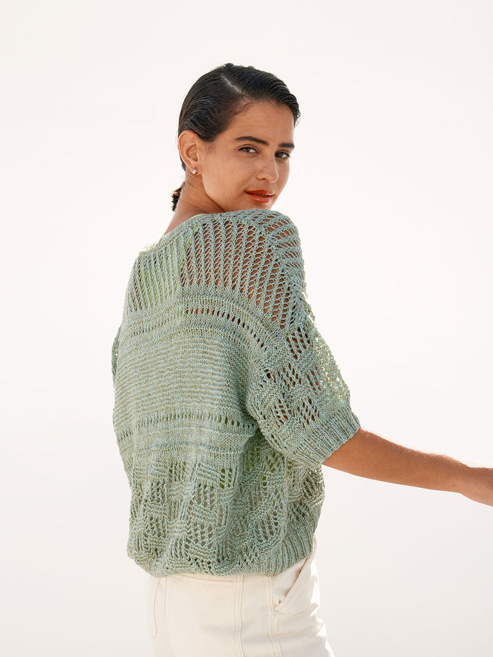 Strickpaket Diversa Jacke im Mustermix