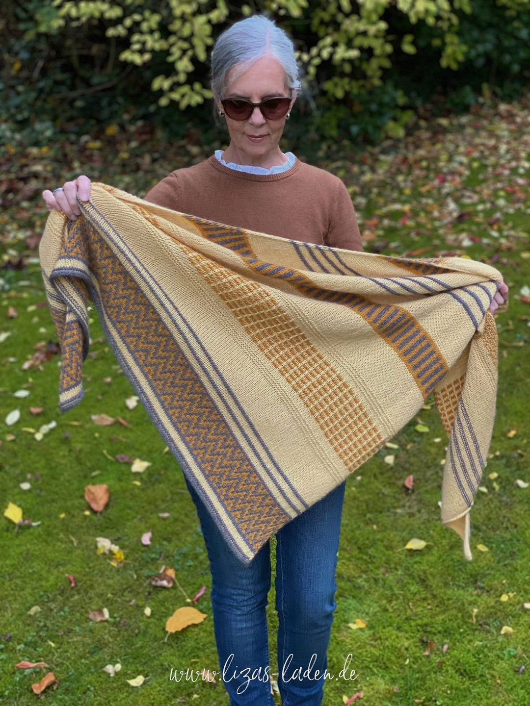 Strickpaket Lizas Tuch Cozy Gold