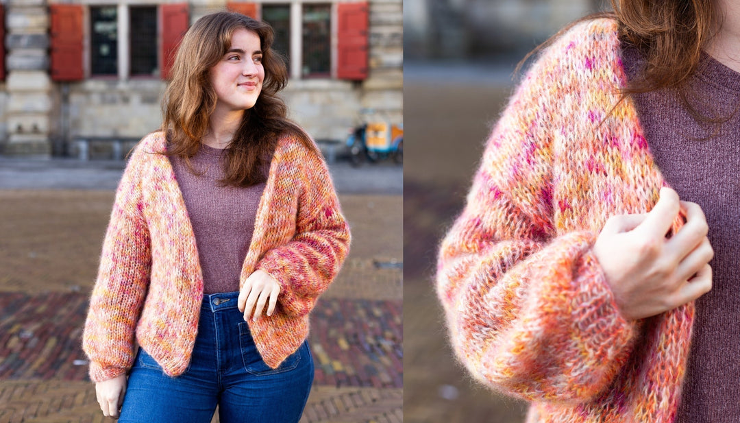 Kostenlose Strickanleitung | Bernadette Jacke - Silkhair & Cool Wool Lace