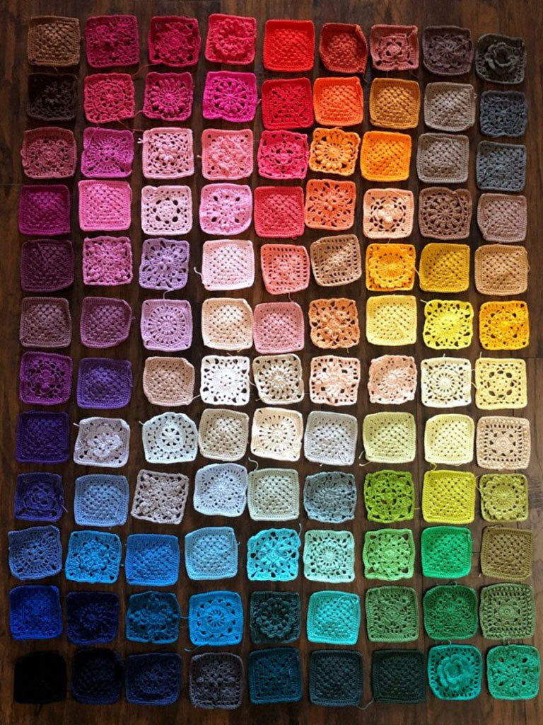 Vorbereitung Vibrant Vintage CAL 2020 - Cypress Textiles