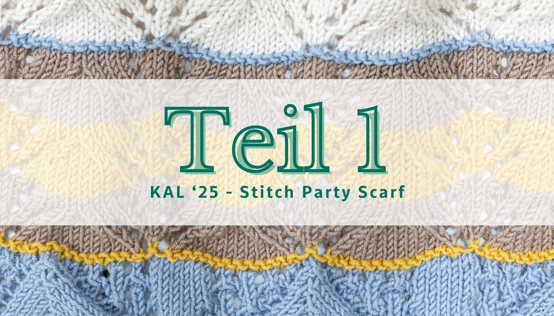 Knit-A-Long | Stitch Party Scarf (Teil 1)