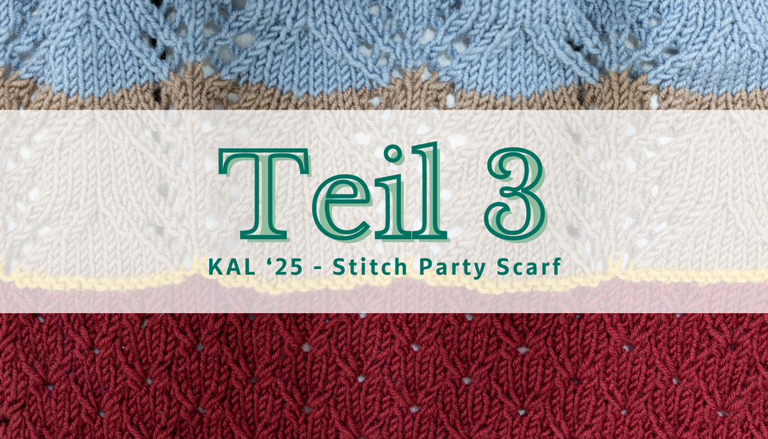 Knit-A-Long | Stitch Party Scarf (Teil 3)
