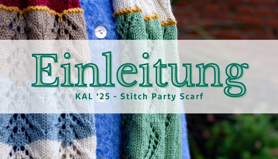 Knit-A-Long | Stitch Party Scarf (Intro)