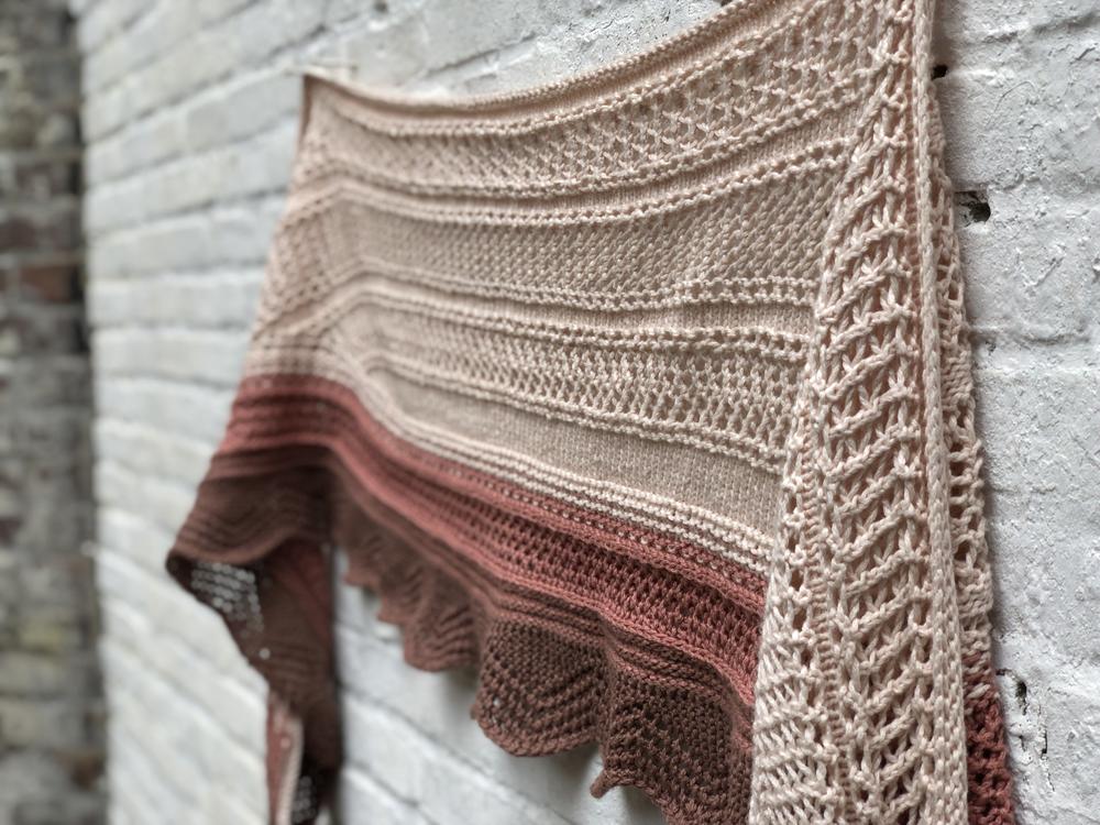 Neu: Spitze stricken. KAL2019 - Die Lace-Tuch