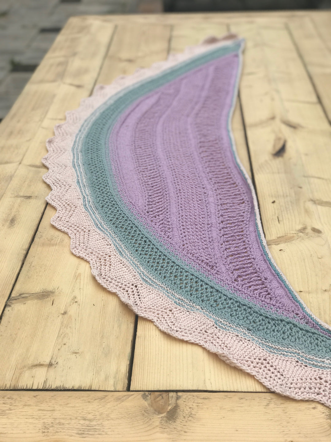 Lace-Tuch KAL2019 - Woche 9